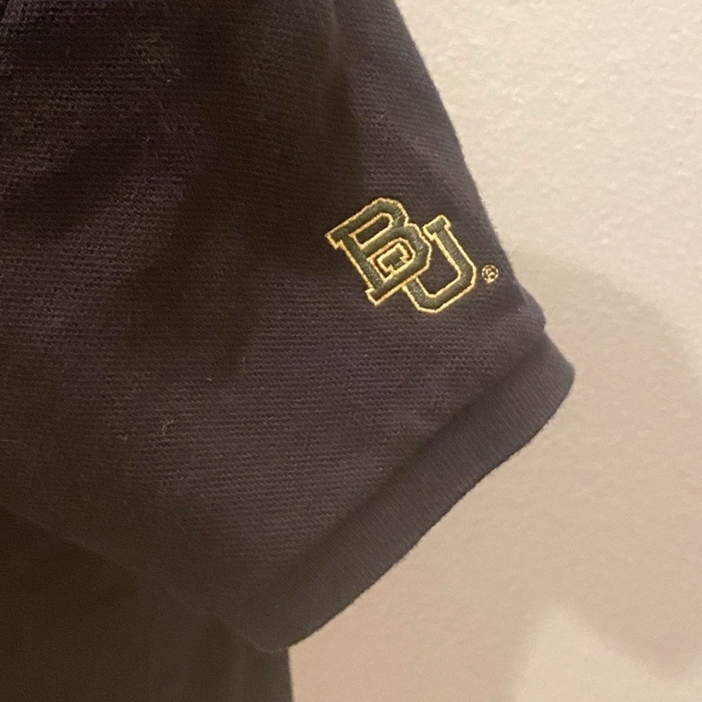 Ralph Lauren Blue Label Black Skinny Polo with Baylor University Logo. EA009 - Picture 4 of 5